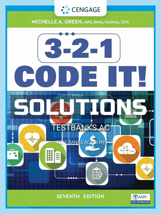 Solutions Manual or 3-2-1 Code It 7th Edition by Green